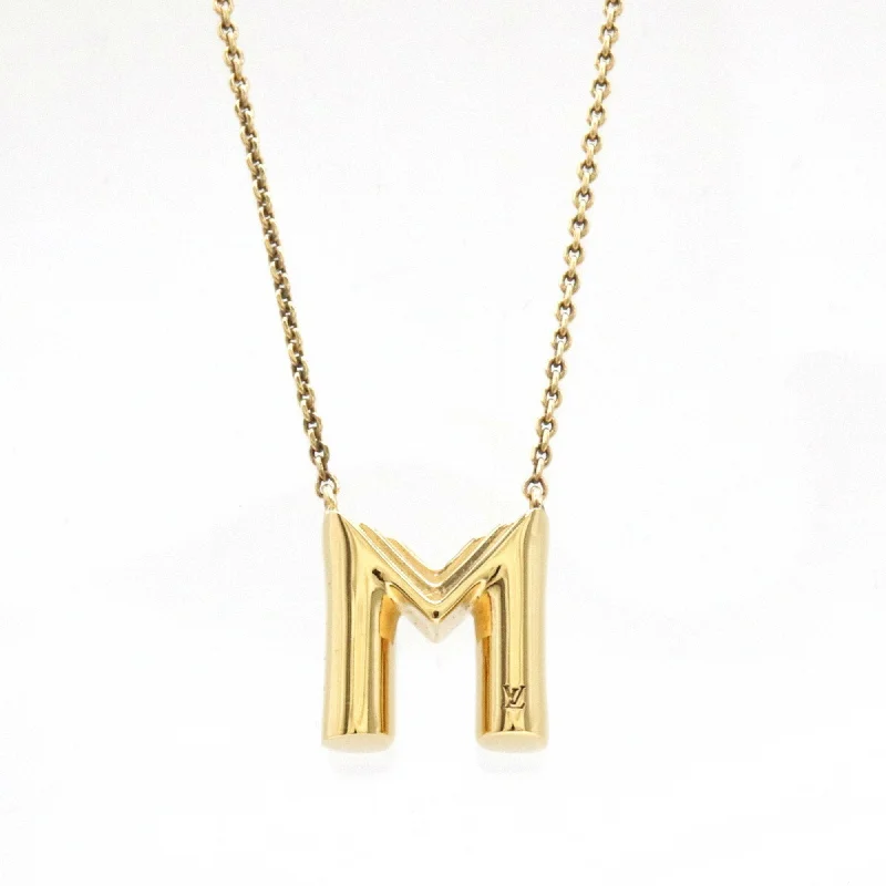 LOUIS VUITTON Alphabet Lv&me Necklace