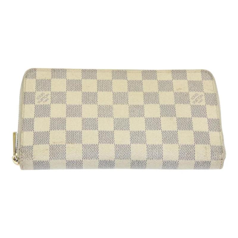 LOUIS VUITTON Damier Azur Zippy Organizer Long Wallet N60012 LV th5182