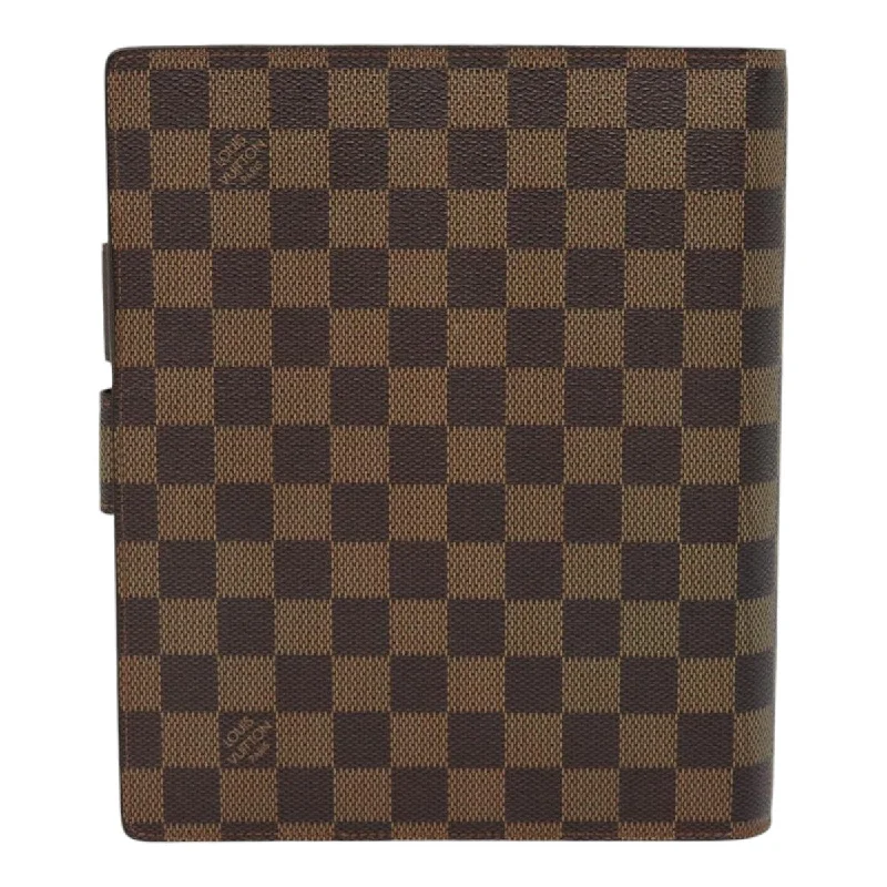 LOUIS VUITTON Damier Ebene Agenda GM Day Planner Cover R20107 LV 88057