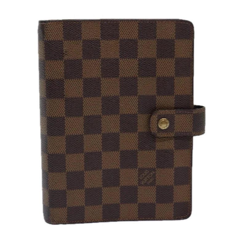 LOUIS VUITTON Damier Ebene Agenda MM Day Planner Cover R20240 LV 85086