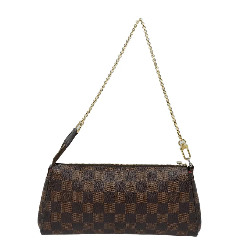 LOUIS VUITTON Damier Ebene Eva Shoulder Bag 2way N55213 LV 86495