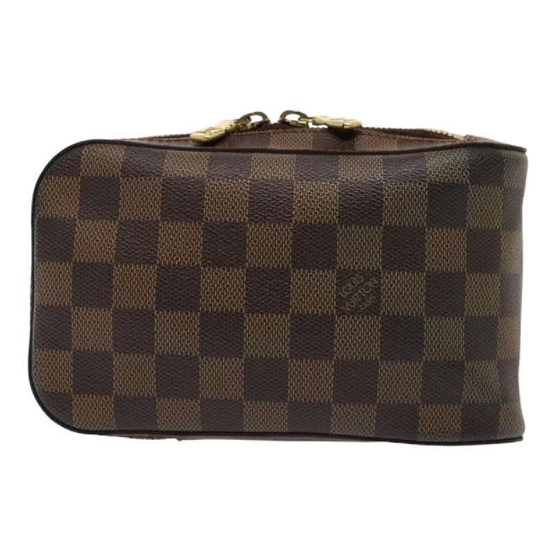 LOUIS VUITTON Damier Ebene Geronimos Shoulder Bag N51994 LV 88418