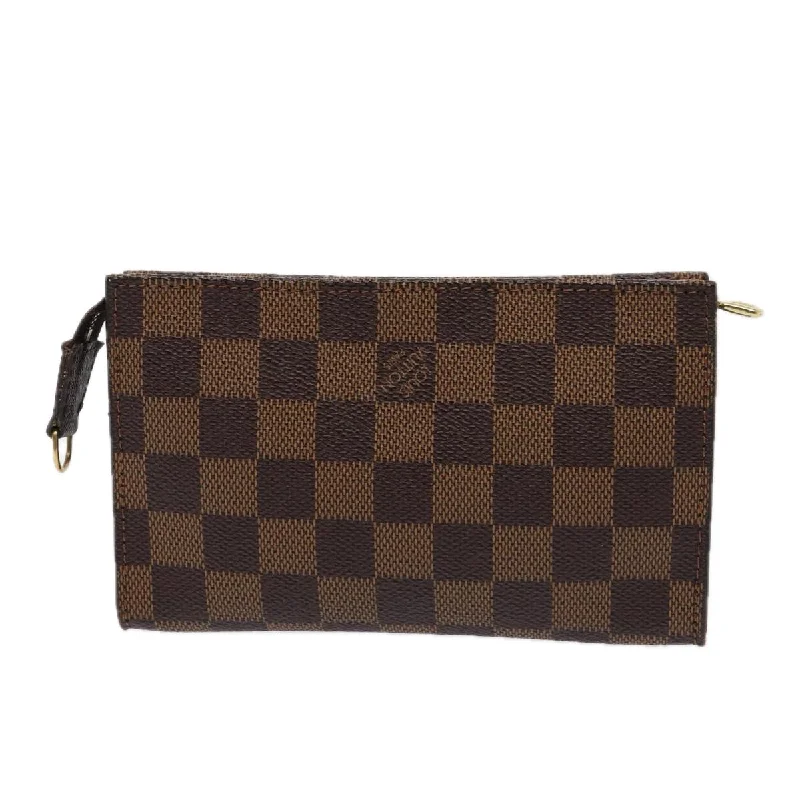 LOUIS VUITTON Damier Ebene Marais Pouch LV 85036