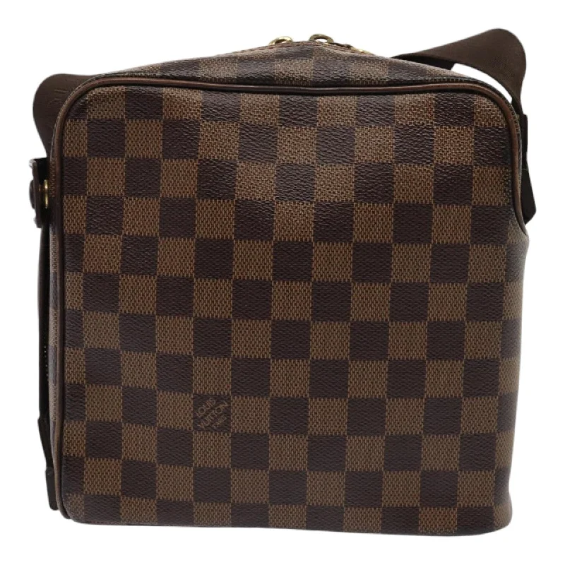 LOUIS VUITTON Damier Ebene Olaf PM Shoulder Bag N41442 LV yk14316