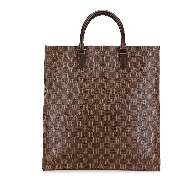 Louis Vuitton Damier Ebene Sac Plat (SHG-cF5L0b)