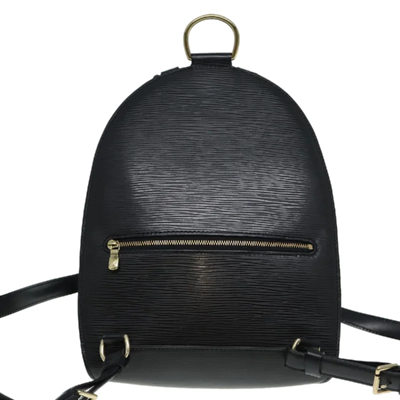 LOUIS VUITTON Epi Mabillon Backpack Black M52232 LV 86845