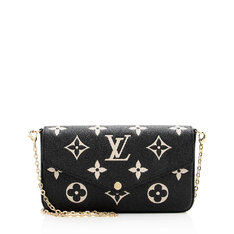 Louis Vuitton Giant Monogram Empreinte Felicie Pochette (SHF-F9C8RA)