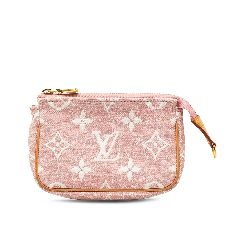 Louis Vuitton Micro Monogram Jacquard Denim Pochette Accessoires (SHG-8z1voq)