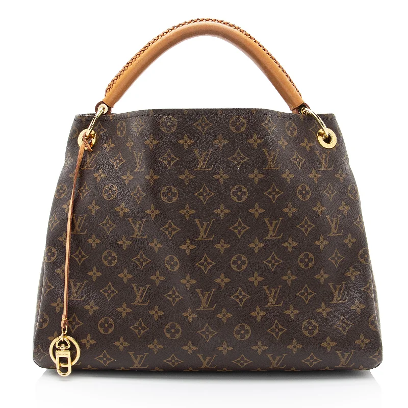 Louis Vuitton Monogram Canvas Artsy MM Shoulder Bag (SHF-giE8eU)