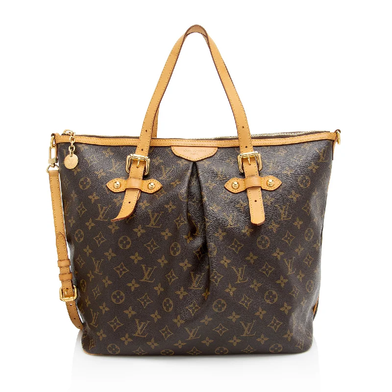 Louis Vuitton Monogram Canvas Palermo GM Tote (SHF-WXaNAn)