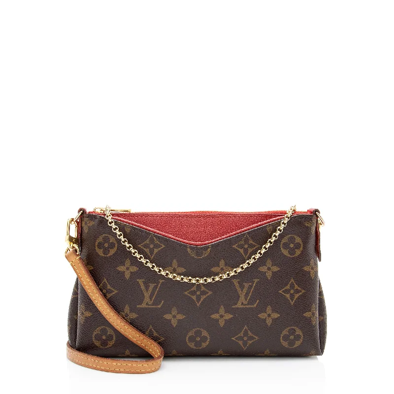 Louis Vuitton Monogram Canvas Pallas Clutch (SHF-HrIB4Y)