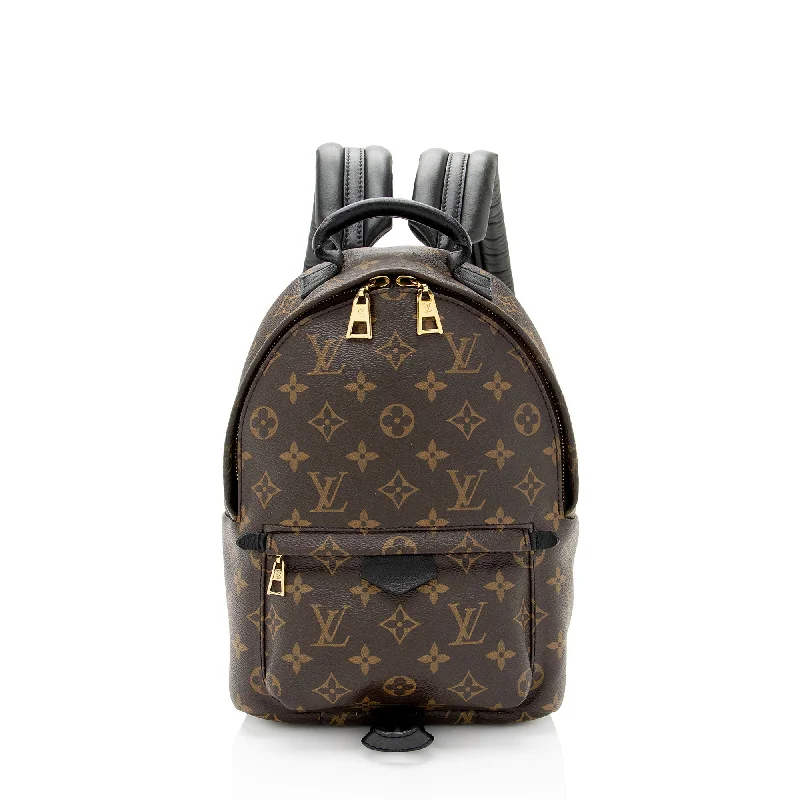 Louis Vuitton Monogram Canvas Palm Springs PM Backpack (SHF-DG7rye)