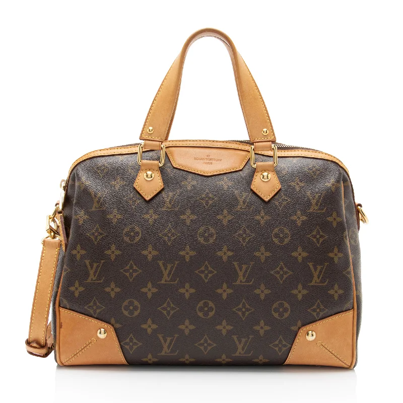 Louis Vuitton Monogram Canvas Retiro PM Satchel (SHF-YFwG8D)