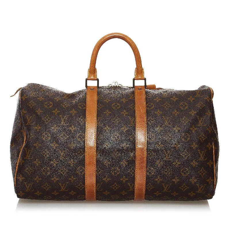 Louis Vuitton Monogram Keepall 45 (SHG-34740)