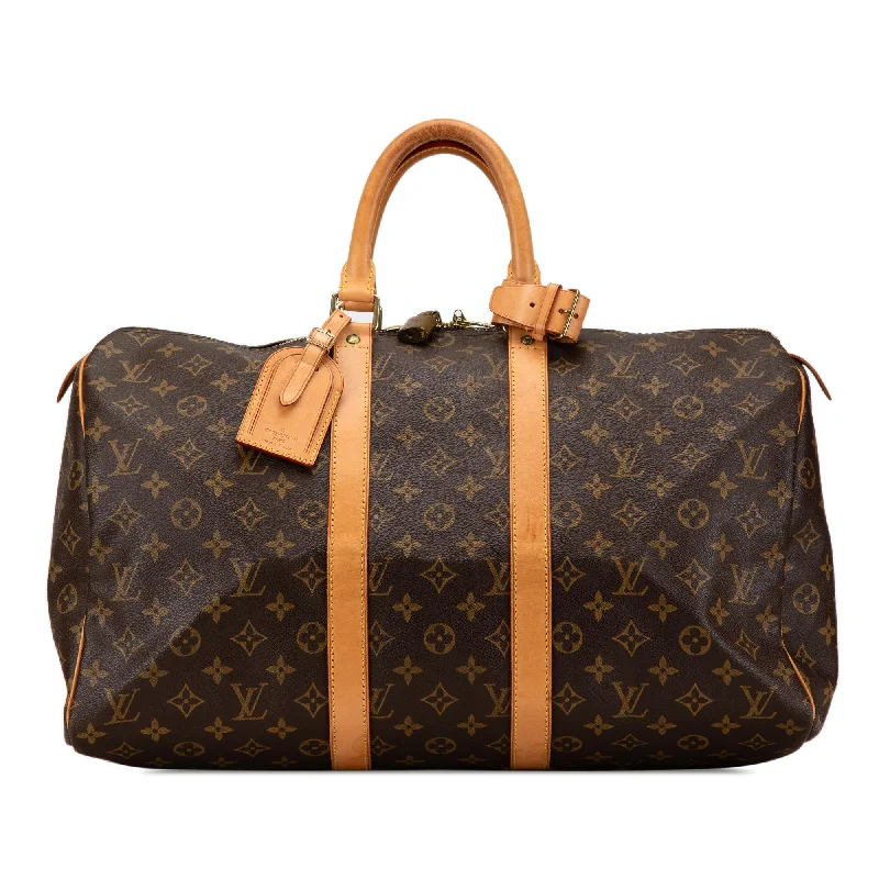 Louis Vuitton Monogram Keepall 45 (SHG-SOdm3f)