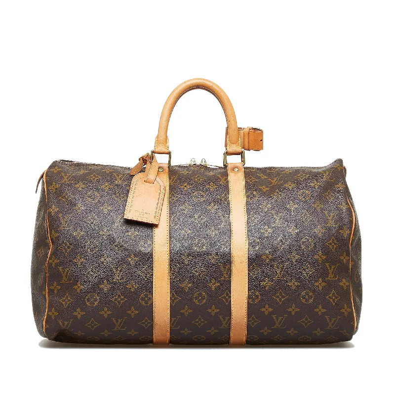 Louis Vuitton Monogram Keepall 45 (SHG-TbBeop)