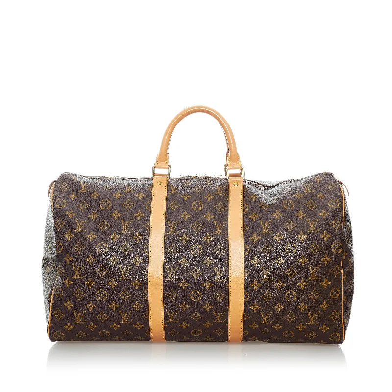 Louis Vuitton Monogram Keepall 50 (SHG-32018)