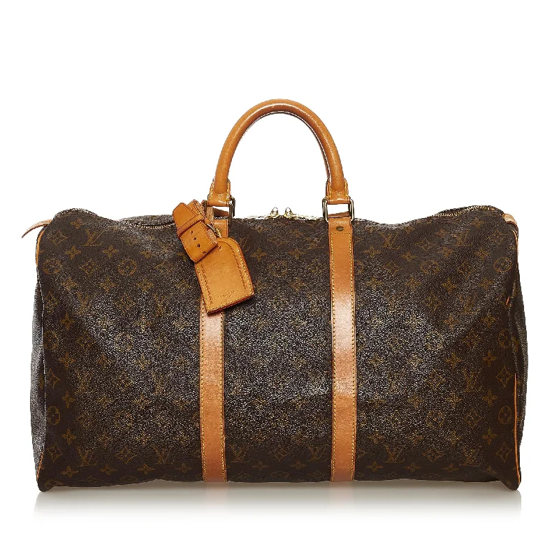 Louis Vuitton Monogram Keepall 50 (SHG-36324)