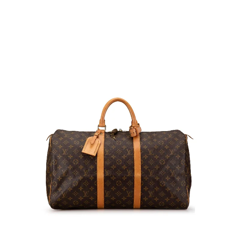 Louis Vuitton Monogram Keepall 50 (SHG-OHdCc2)