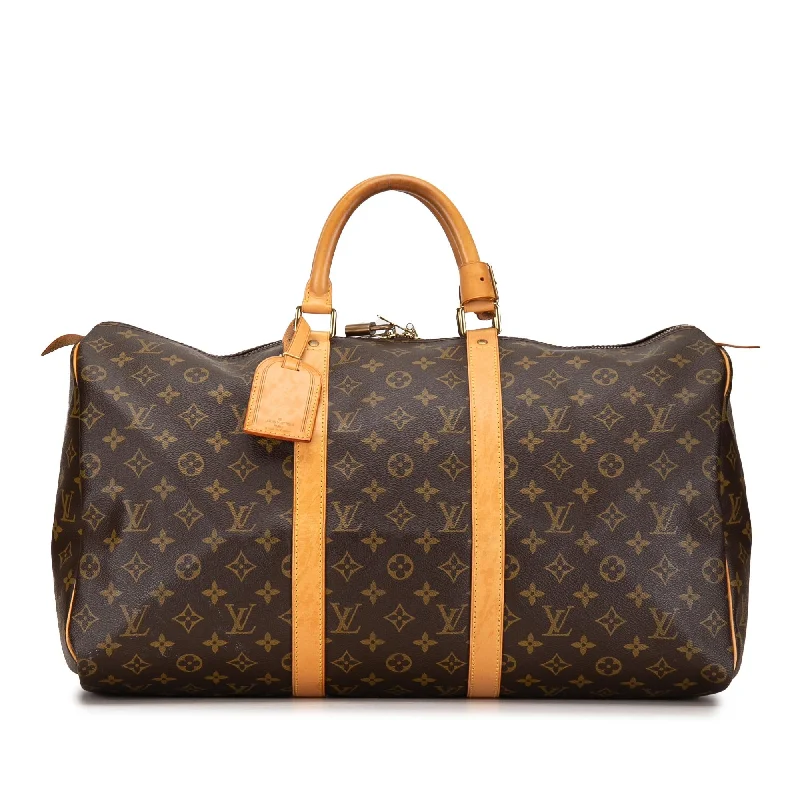 Louis Vuitton Monogram Keepall 50 (SHG-rTIm16)