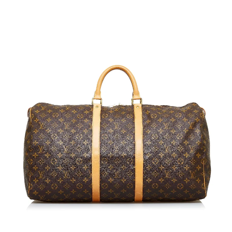 Louis Vuitton Monogram Keepall 55 (SHG-1jq9Mi)