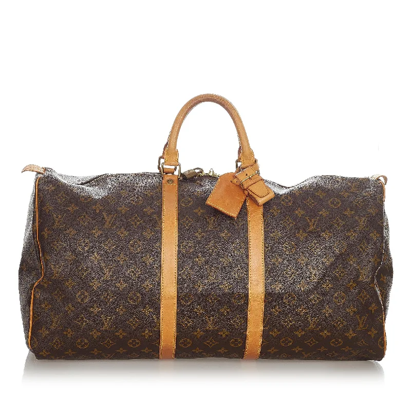 Louis Vuitton Monogram Keepall 55 (SHG-23171)