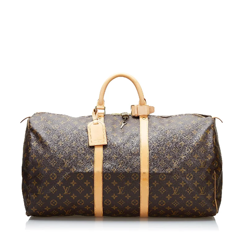 Louis Vuitton Monogram Keepall 55 (SHG-36759)