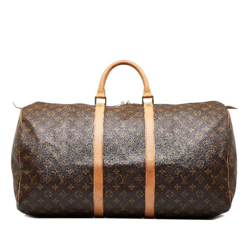 Louis Vuitton Monogram Keepall 55 (SHG-8A6vt9)