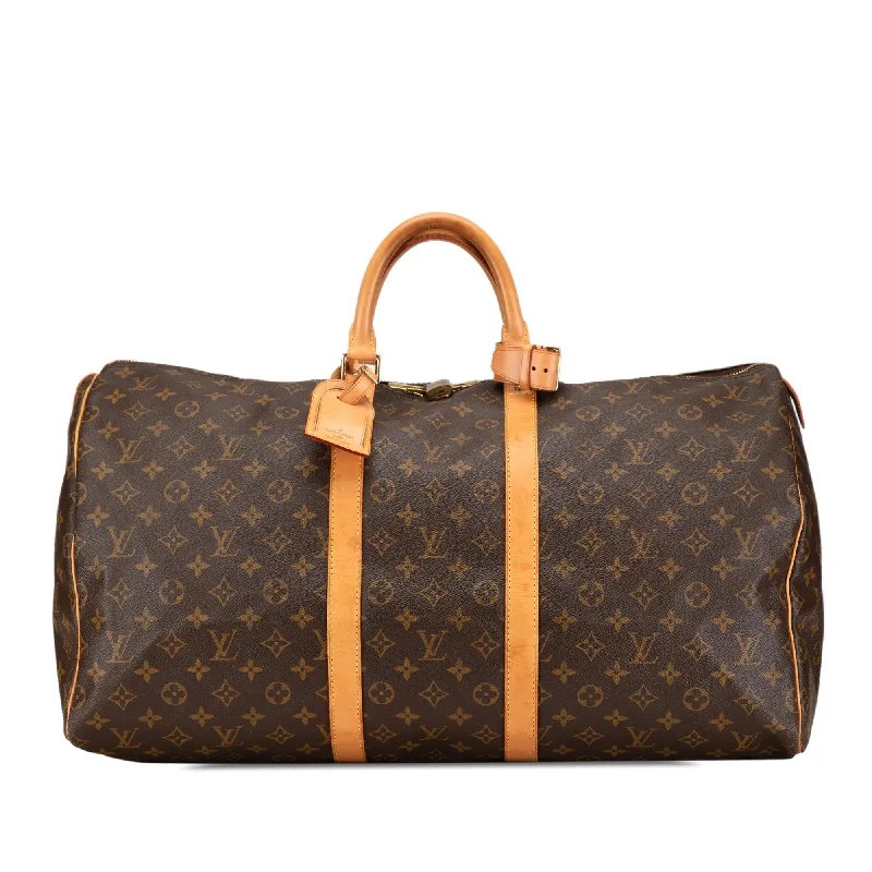 Louis Vuitton Monogram Keepall 55 (SHG-Cqs5RB)