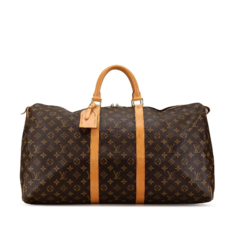 Louis Vuitton Monogram Keepall 55 (SHG-Txg65x)