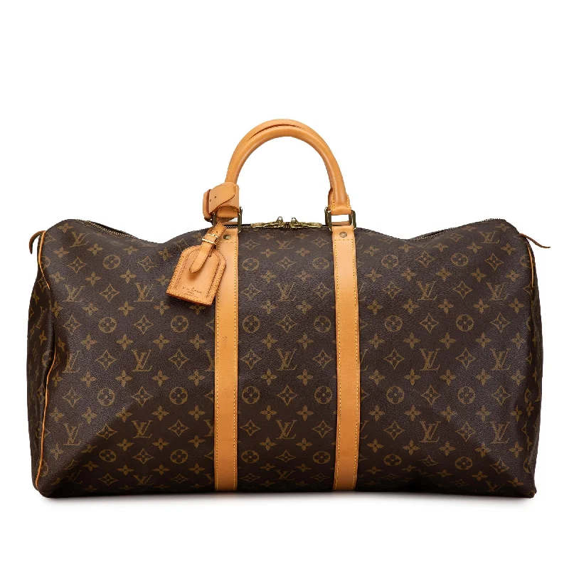 Louis Vuitton Monogram Keepall 55 (SHG-VMoPFi)