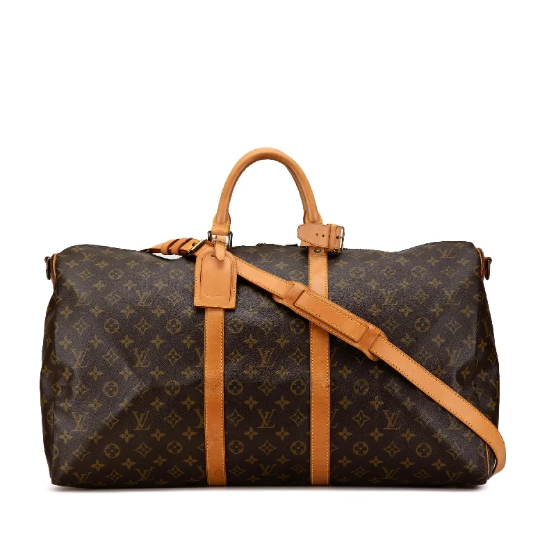 Louis Vuitton Monogram Keepall Bandouliere 55 (SHG-0NYOxa)