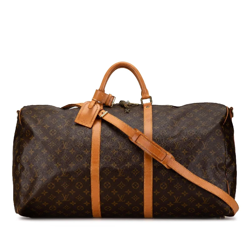 Louis Vuitton Monogram Keepall Bandouliere 60 (SHG-Kyk0qQ)