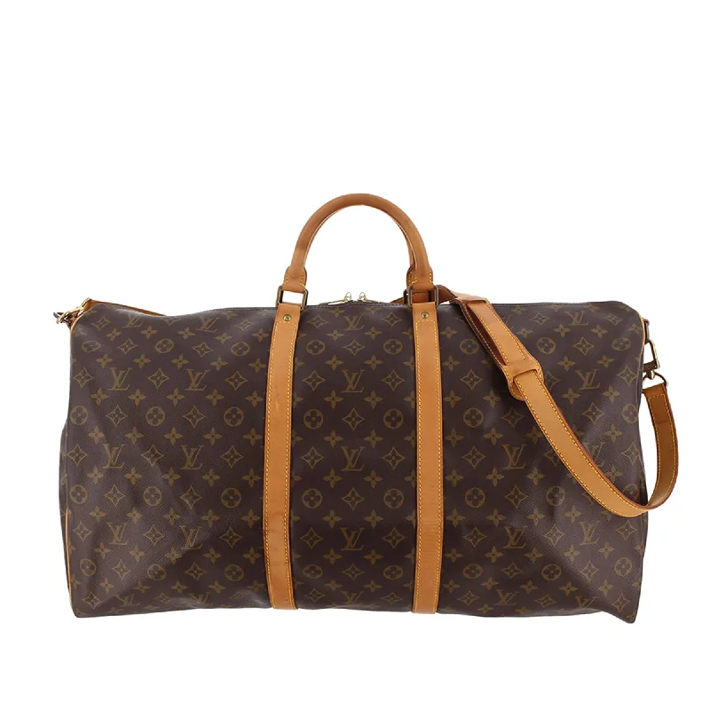 Louis Vuitton Monogram Keepall Bandouliere 60 (SHG-YQ9n2E)