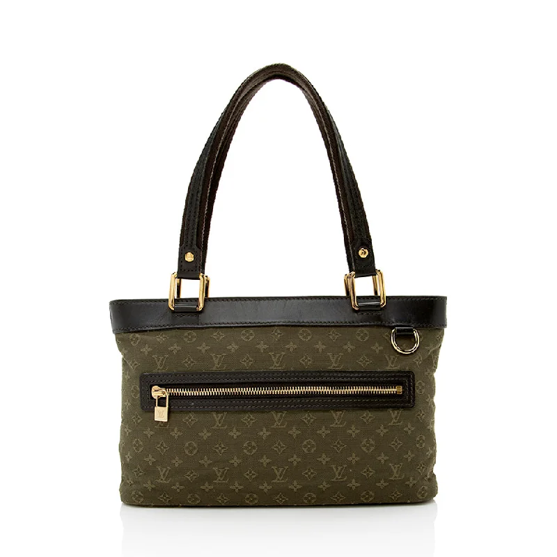 Louis Vuitton Monogram Mini Lin Lucille PM Tote - FINAL SALE (SHF-14863)