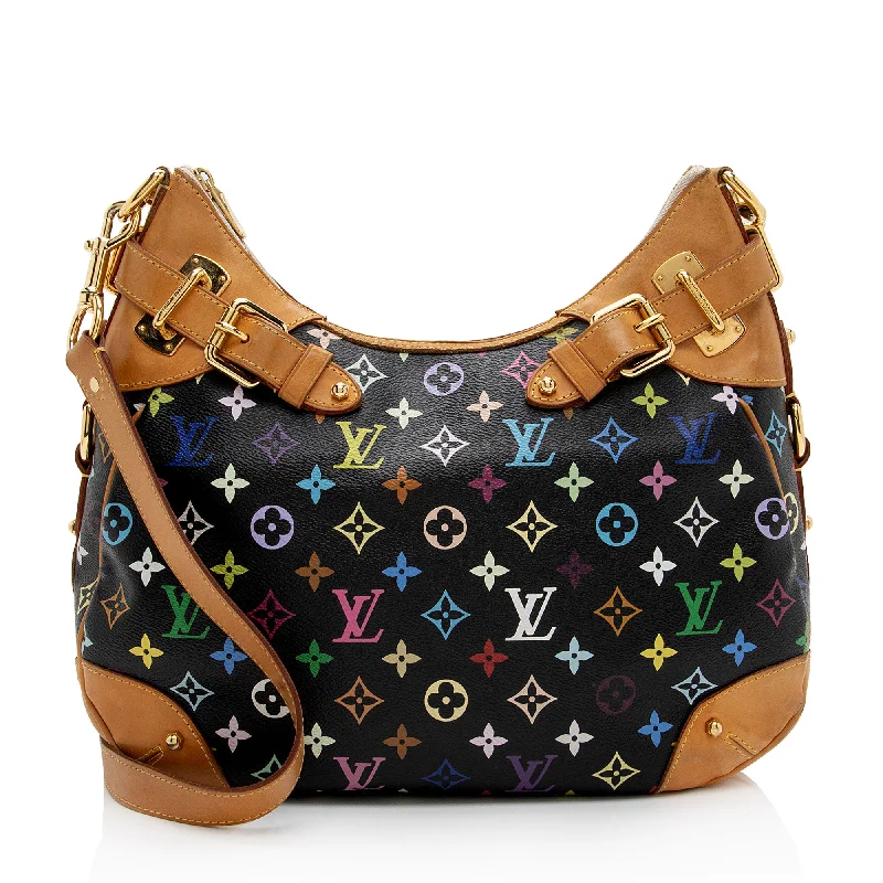 Louis Vuitton Monogram Multicolore Greta Hobo (SHF-w1Lblo)