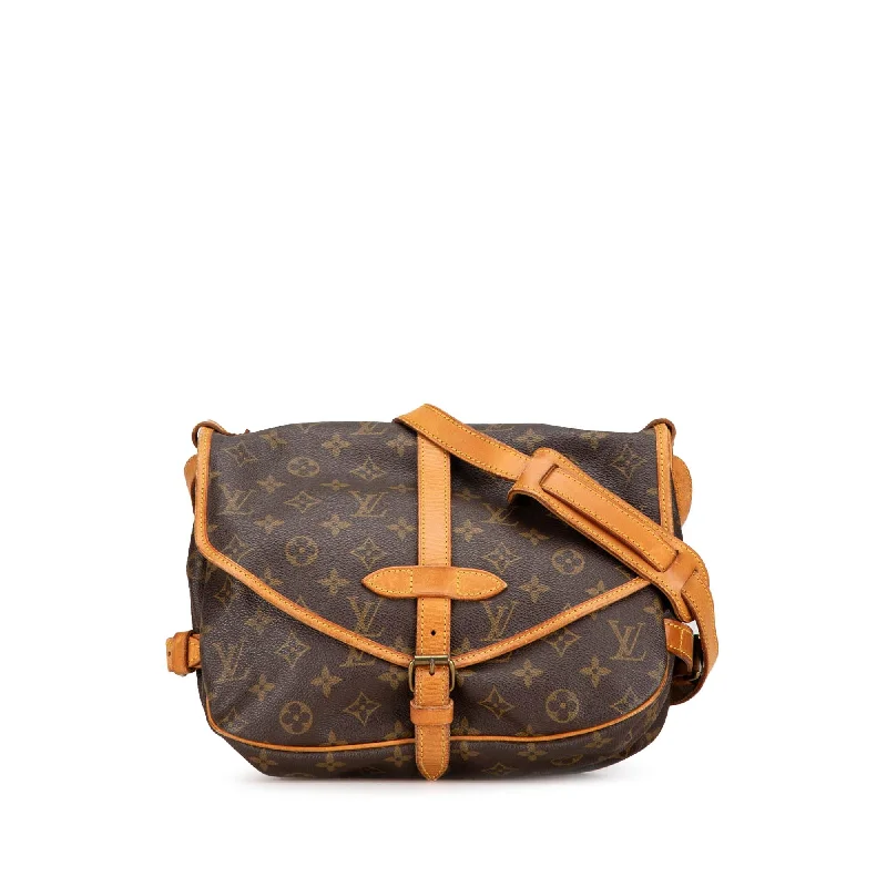 Louis Vuitton Monogram Saumur 30 (SHG-PFQISn)