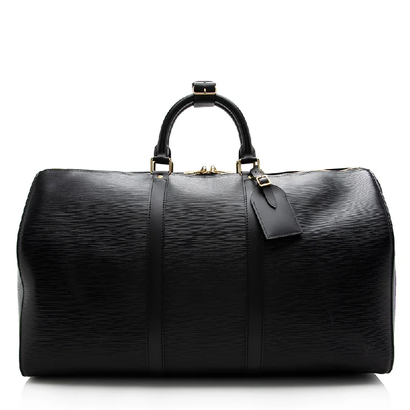 Louis Vuitton Vintage Epi Leather Keepall 50 Duffel Bag (SHF-17349)