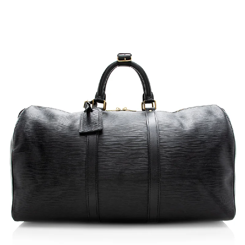 Louis Vuitton Vintage Epi Leather Keepall 50 Duffel Bag (SHF-18921)