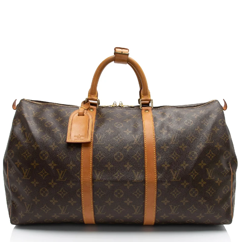 Louis Vuitton Vintage Monogram Canvas Keepall 50 Duffle Bag (SHF-X3iumx)