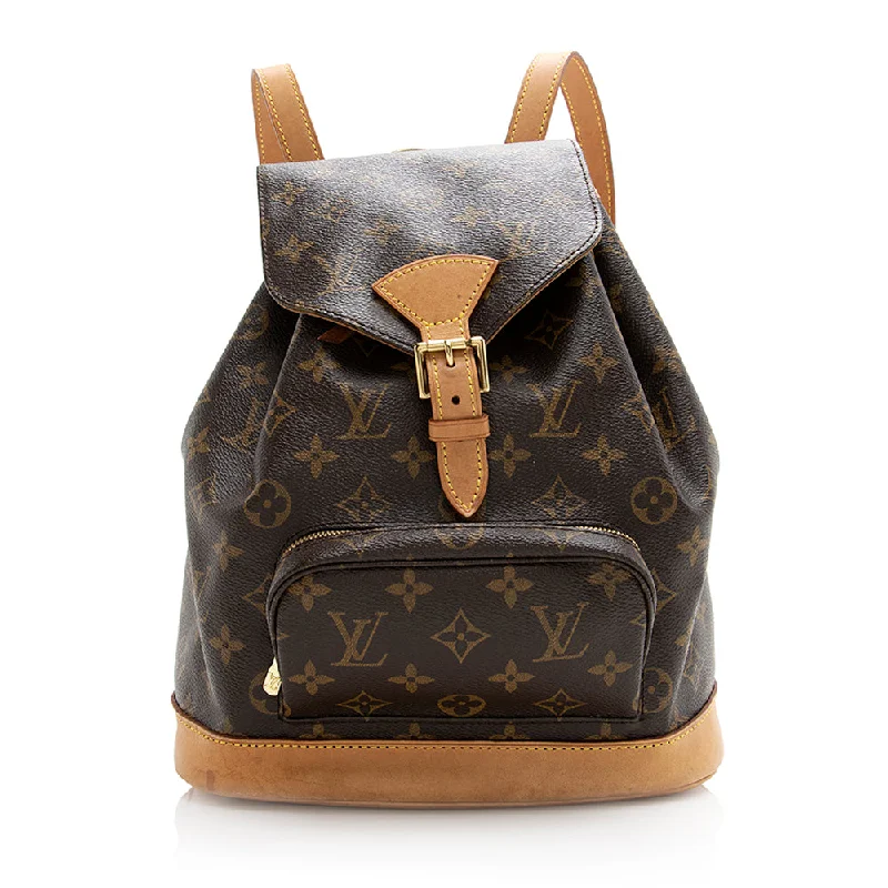 Louis Vuitton Vintage Monogram Canvas Montsouris MM Backpack (SHF-21304)