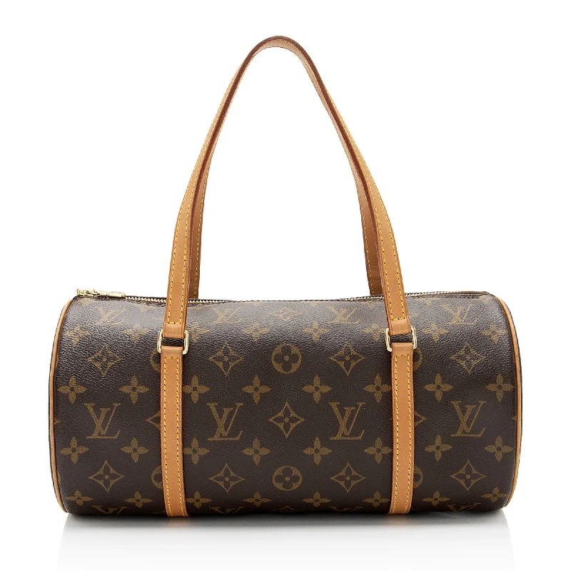 Louis Vuitton Vintage Monogram Canvas Papillon 30 Satchel (SHF-LL8yM5)