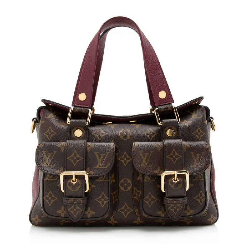 Louis Vuitton Monogram Canvas Manhattan Satchel (SHF-16518)