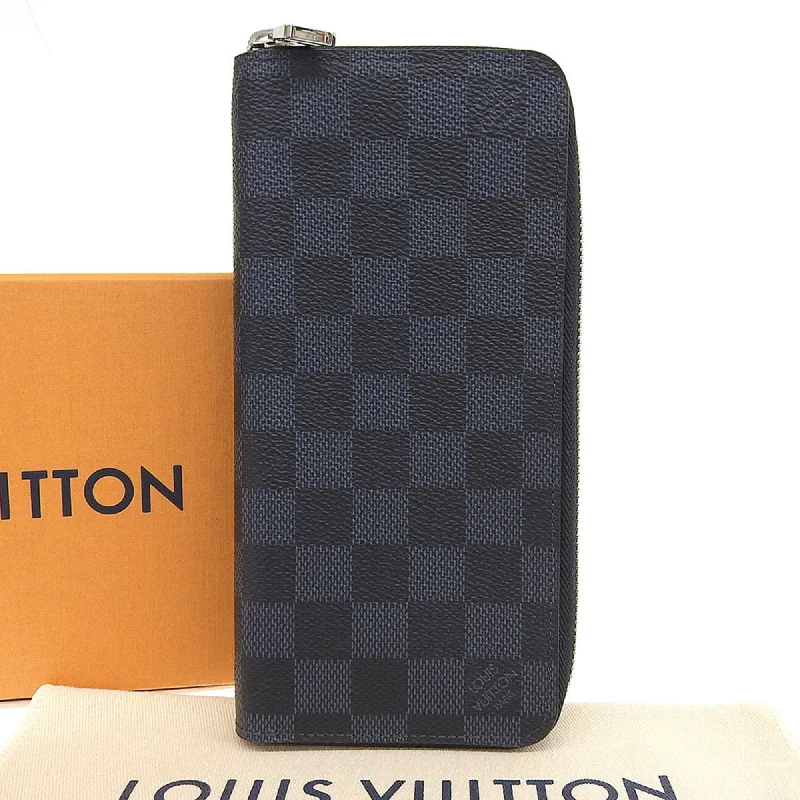 Louis Vuitton Damier Cobalt Zippy Wallet Vertical Long N62240