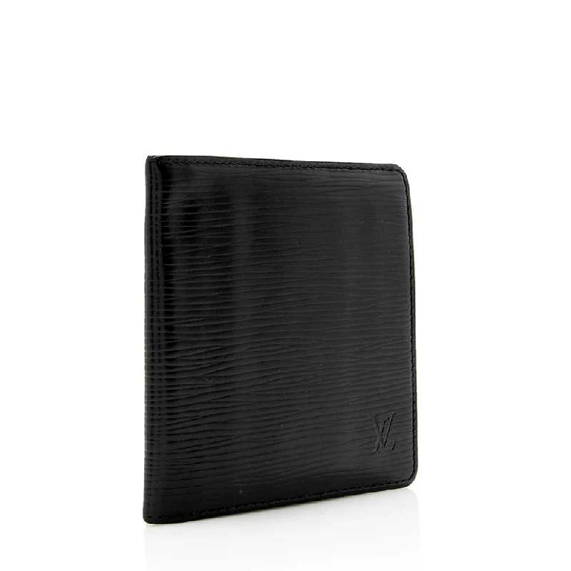 Louis Vuitton Epi Leather Porte Billets Bifold Wallet (SHF-13993)