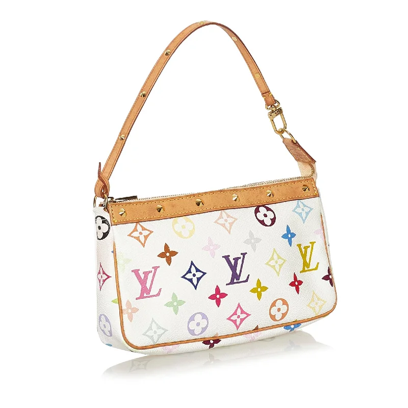 Louis Vuitton Monogram Multicolore Pochette Accessoires (SHG-35832)