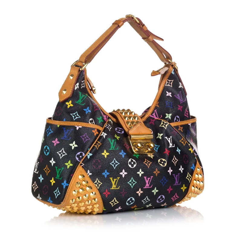 Louis Vuitton Monogram Multicolore Chrissie MM (SHG-35643)