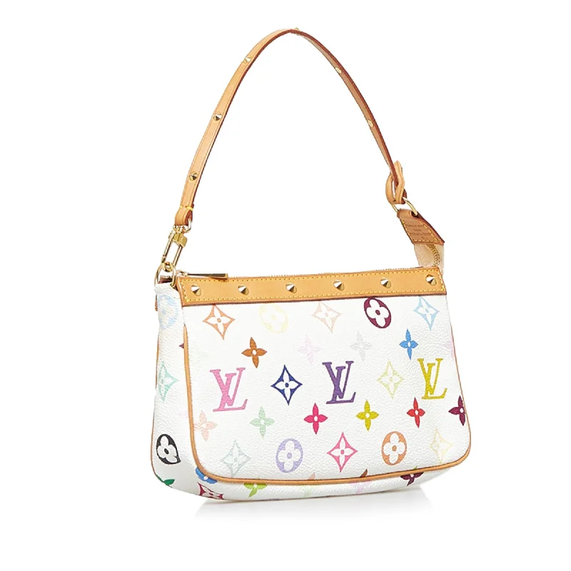 Louis Vuitton Monogram Multicolore Pochette Accessoires (SHG-49KYLP)