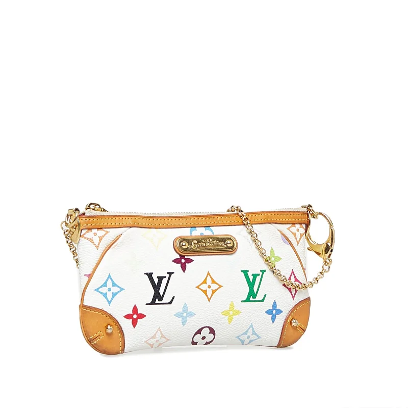 Louis Vuitton Monogram Multicolore Pochette Milla MM (SHG-91csQ4)