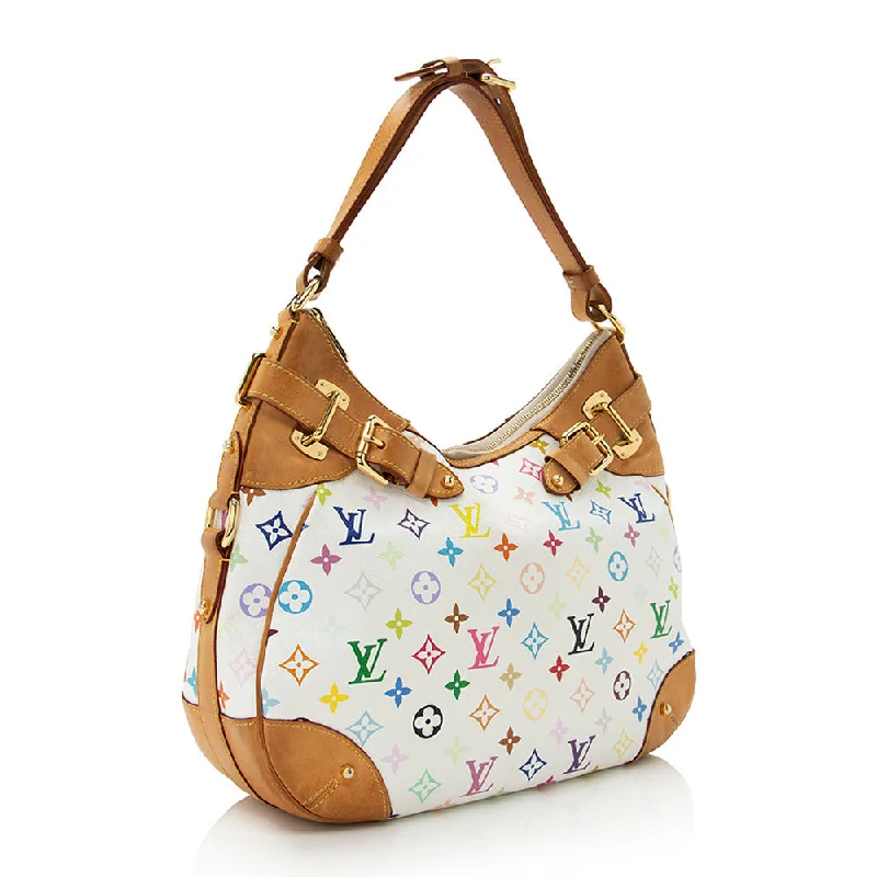 Louis Vuitton Monogram Multicolore Greta Hobo (SHF-21720)